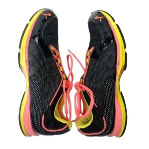 Puma Running Shoes Athletic Sneakers Cushioned Lightweight Black Pink Size 8.5‎